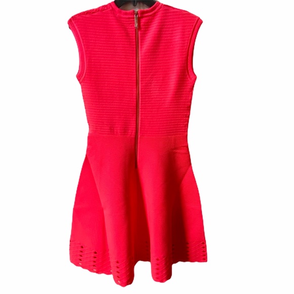 Ted Baker Zaralie Jacquard Panel Fit & flair Dress - Picture 3 of 7